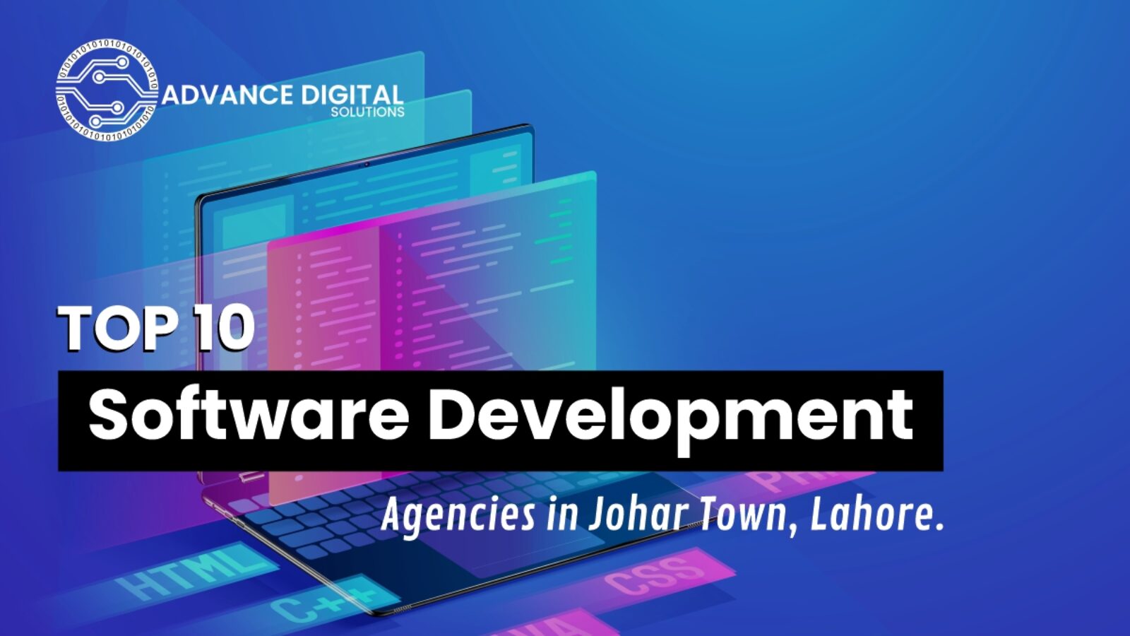 Top 10 Software Development Agencies in Johar Town, Lahore