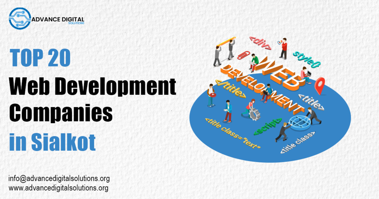 Top 20 web development companies in Sialkot, Pakistan